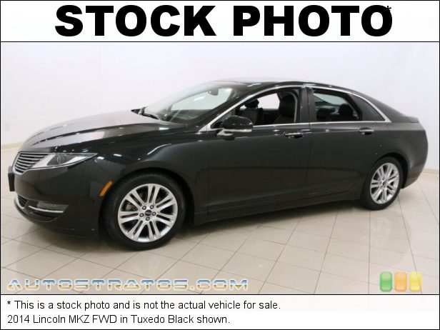 Stock photo for this 2014 Lincoln MKZ FWD 3.7 Liter DOHC 24-Valve Ti-VCT V6 6 Speed SelectShift Automatic