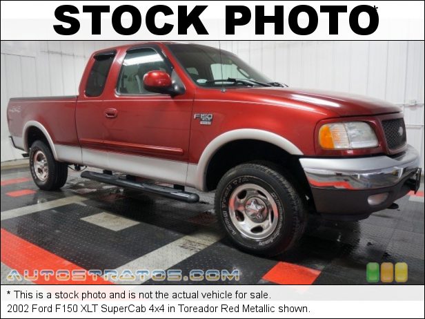 Stock photo for this 2002 Ford F150 SuperCab 4x4 5.4 Liter SOHC 16V Triton V8 4 Speed Automatic