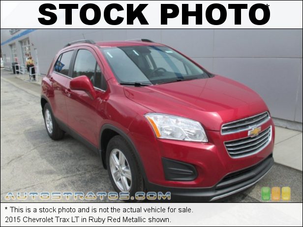 Stock photo for this 2015 Chevrolet Trax LT 1.4 Liter Turbocharged DOHC 16-Valve ECOTEC 4 Cylinder 6 Speed Automatic
