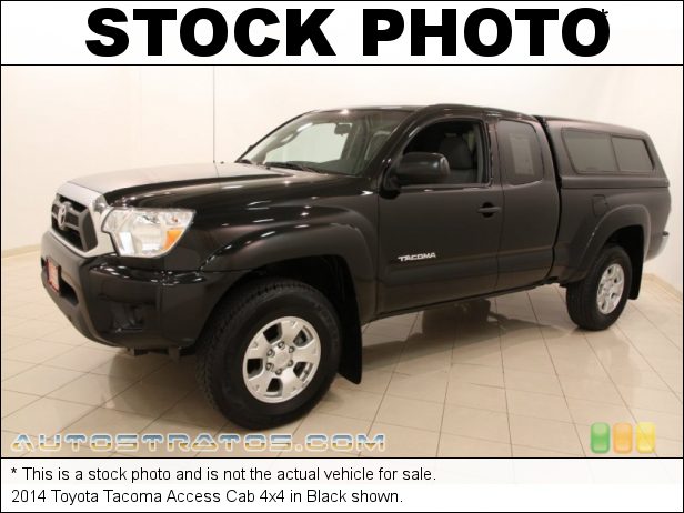 Stock photo for this 2014 Toyota Tacoma Access Cab 4x4 2.7 Liter DOHC 16-Valve VVT-i 4 Cylinder 4 Speed ECT-i Automatic