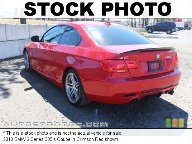 Stock photo for this 2013 BMW 3 Series 335is Coupe 3.0 Liter DI TwinPower Turbocharged DOHC 24-Valve VVT Inline 6 C 6 Speed Manual