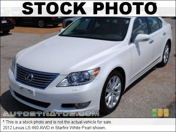 Stock photo for this 2012 Lexus LS 460 AWD 4.6 Liter DI DOHC 32-Valve VVT-iE V8 8 Speed ECT-i Automatic