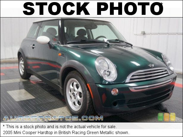 Stock photo for this 2005 Mini Cooper Hardtop 1.6L SOHC 16V 4 Cylinder 5 Speed Manual