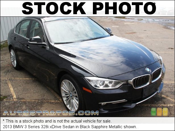 Stock photo for this 2013 BMW 3 Series 328i xDrive Sedan 2.0 Liter DI TwinPower Turbocharged DOHC 16-Valve VVT 4 Cylinder 8 Speed Automatic