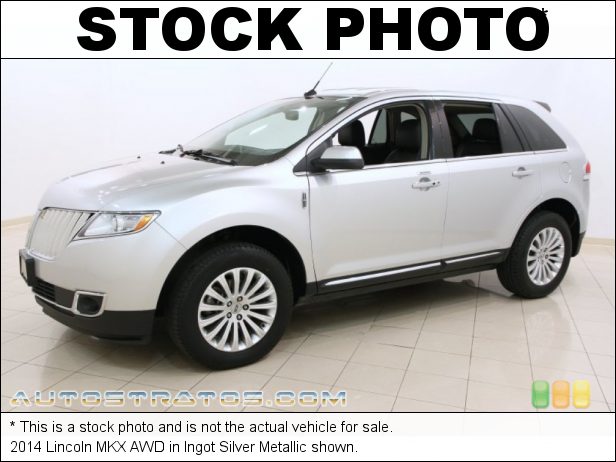 Stock photo for this 2014 Lincoln MKX AWD 3.7 Liter DOHC 24-Valve Ti-VCT V6 6 Speed SelectShift Automatic