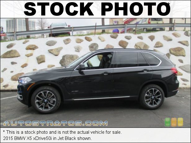 Stock photo for this 2015 BMW X5 xDrive50i 3.0 Liter TwinPower Turbocharged DI DOHC 24-Valve VVT Inline 6 C 8 Speed STEPTRONIC Automatic