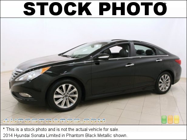 Stock photo for this 2014 Hyundai Sonata  2.4 Liter GDI DOHC 16-Valve Dual-CVVT 4 Cylinder 6 Speed SHIFTRONIC Automatic