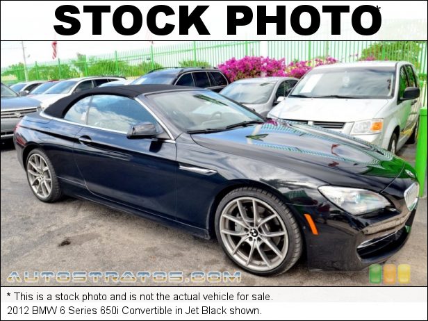 Stock photo for this 2012 BMW 6 Series 650i Convertible 4.4 Liter DI TwinPower Turbo DOHC 32-Valve VVT V8 8 Speed Sport Automatic