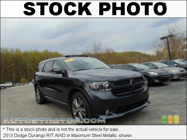 Stock photo for this 2013 Dodge Durango R/T AWD 5.7 Liter HEMI OHV 16-Valve VVT MDS V8 6 Speed Automatic