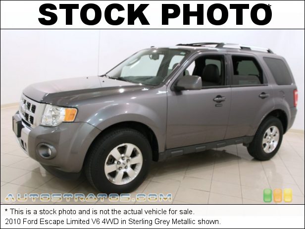 Stock photo for this 2010 Ford Escape Limited V6 4WD 3.0 Liter DOHC 24-Valve Duratec Flex-Fuel V6 6 Speed Automatic