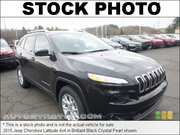 Stock photo for this 2015 Jeep Cherokee Latitude 4x4 3.2 Liter DOHC 24-Valve VVT V6 9 Speed Automatic