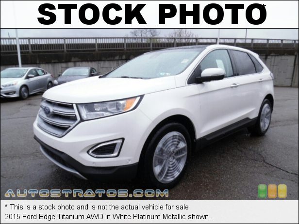 Stock photo for this 2015 Ford Edge Titanium AWD 3.5 Liter DOHC 24-Valve Ti-VCT V6 6 Speed SelectShift Automatic