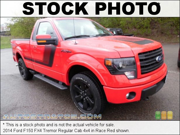 Stock photo for this 2014 Ford F150 FX4 Tremor Regular Cab 4x4 3.5 Liter EcoBoost DI Turbocharged DOHC 24-Valve Ti-VCT V6 6 Speed Automatic