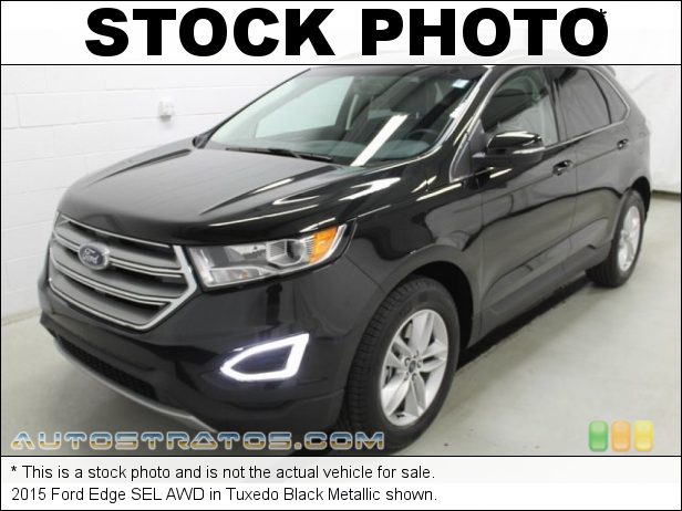 Stock photo for this 2015 Ford Edge SEL AWD 2.0 Liter DI Turbocharged DOHC 16-Valve EcoBoost 4 Cylinder 6 Speed SelectShift Automatic