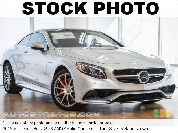 Stock photo for this 2015 Mercedes-Benz S 63 AMG 4Matic Coupe 5.5 Liter AMG biturbo DOHC 32-Valve VVT V8 7 Speed Automatic
