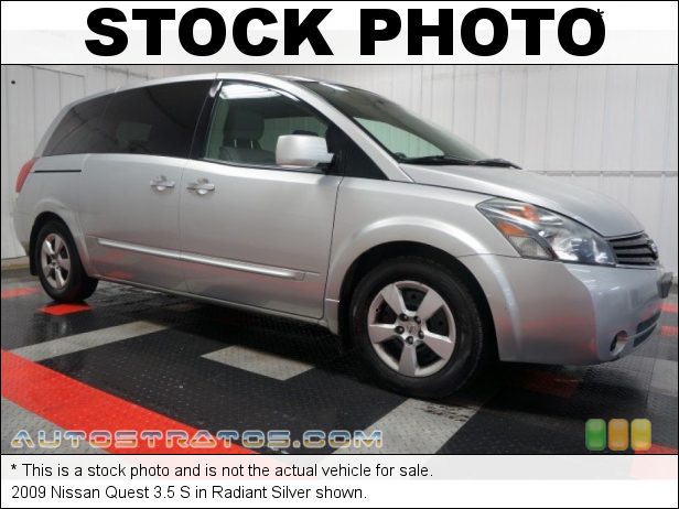 Stock photo for this 2009 Nissan Quest 3.5 3.5 Liter DOHC 24-Valve CVTCS V6 5 Speed Automatic