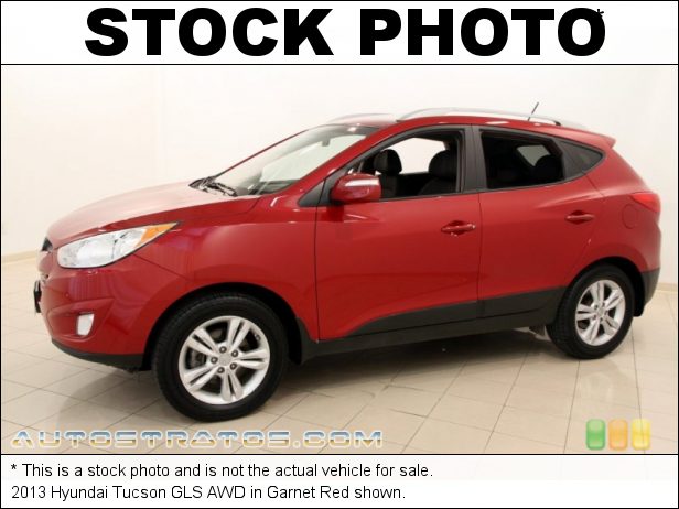 Stock photo for this 2013 Hyundai Tucson GLS AWD 2.4 Liter DOHC 16-Valve CVVT 4 Cylinder 6 Speed SHIFTRONIC Automatic