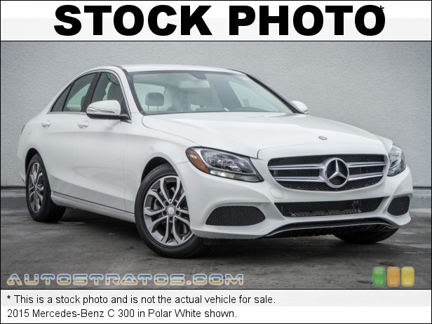 Stock photo for this 2015 Mercedes-Benz C 300 2.0 Liter DI Twin-Scroll Turbocharged DOHC 16-Valve VVT 4 Cylind 7 Speed Automatic