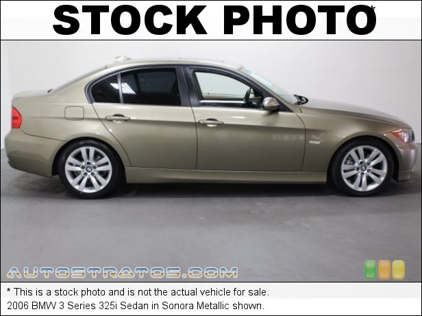 Stock photo for this 2006 BMW 3 Series 325i Sedan 3.0 Liter DOHC 24-Valve VVT Inline 6 Cylinder 6 Speed Steptronic Automatic