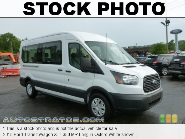 Stock photo for this 2019 Ford Transit Passenger Wagon XLT 350 MR Long 3.7 Liter DOHC 24-Valve Ti-VCT V6 6 Speed Automatic