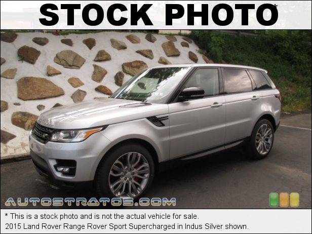 Stock photo for this 2015 Land Rover Range Rover Sport Supercharged 5.0 Liter Supercharged DOHC 32-Valve LR-V8 8 Speed Automatic