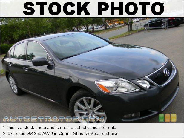 Stock photo for this 2007 Lexus GS 350 AWD 3.5 Liter DOHC 24-Valve VVT-i V6 6 Speed Automatic