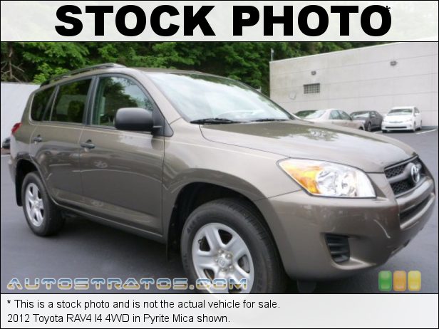 Stock photo for this 2012 Toyota RAV4 I4 4WD 2.5 Liter DOHC 16-Valve Dual VVT-i 4 Cylinder 4 Speed ECT-i Automatic