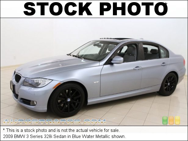 Stock photo for this 2009 BMW 3 Series 328i Sedan 3.0 Liter DOHC 24-Valve VVT Inline 6 Cylinder 6 Speed Steptronic Automatic