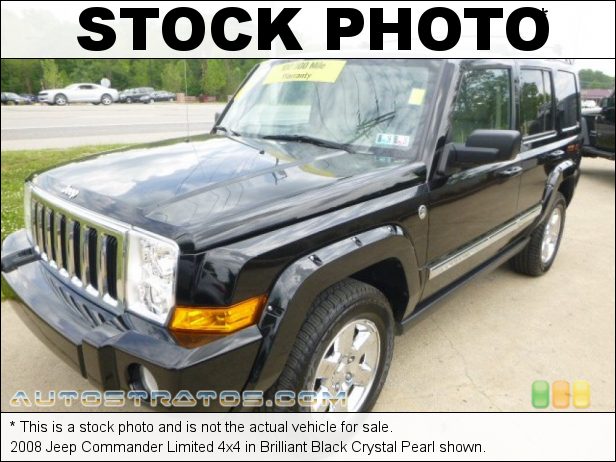 Stock photo for this 2008 Jeep Commander Limited 4x4 5.7 Liter Hemi MDS V8 Multi Speed Automatic