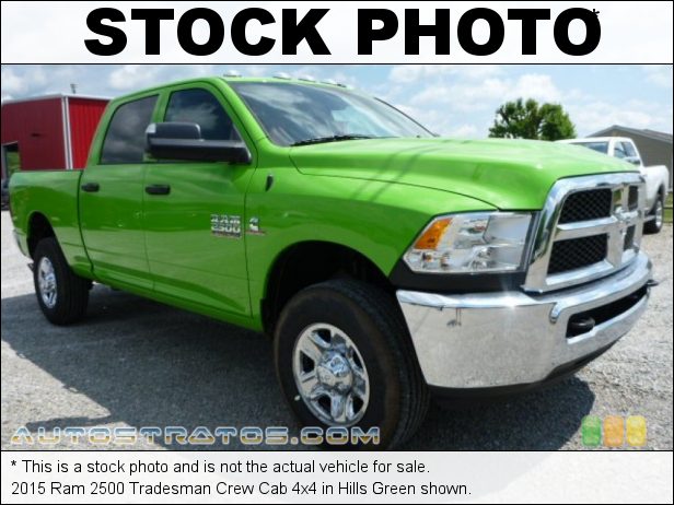 Stock photo for this 2015 Ram 2500 Tradesman Crew Cab 4x4 6.7 Liter OHV 24-Valve Cummins Turbo-Diesel Inline 6 Cylinder 6 Speed Automatic
