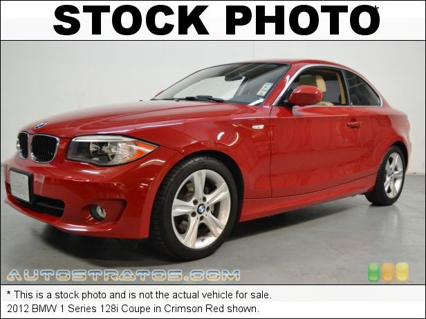 Stock photo for this 2012 BMW 1 Series 128i Coupe 3.0 Liter DOHC 24-Valve VVT Inline 6 Cylinder 6 Speed Steptronic Automatic