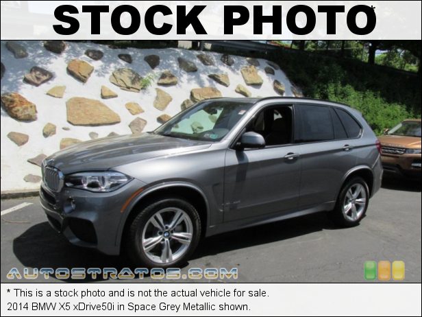 Stock photo for this 2014 BMW X5 xDrive50i 4.4 Liter DI TwinPower Turbocharged DOHC 32-Valve VVT V8 8 Speed Steptronic Automatic