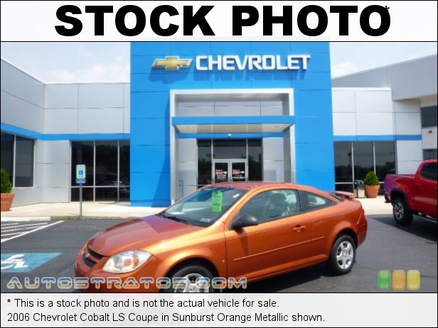 Stock photo for this 2006 Chevrolet Cobalt LS Coupe 2.2L DOHC 16V Ecotec 4 Cylinder 5 Speed Manual