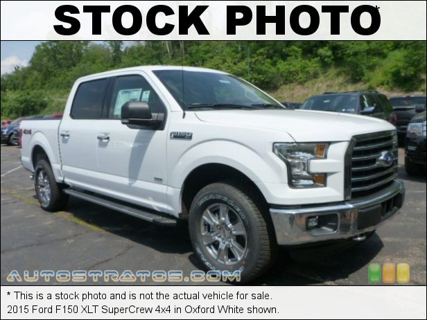 Stock photo for this 2015 Ford F150 XLT SuperCrew 4x4 3.5 Liter EcoBoost DI Turbocharged DOHC 24-Valve V6 6 Speed Automatic