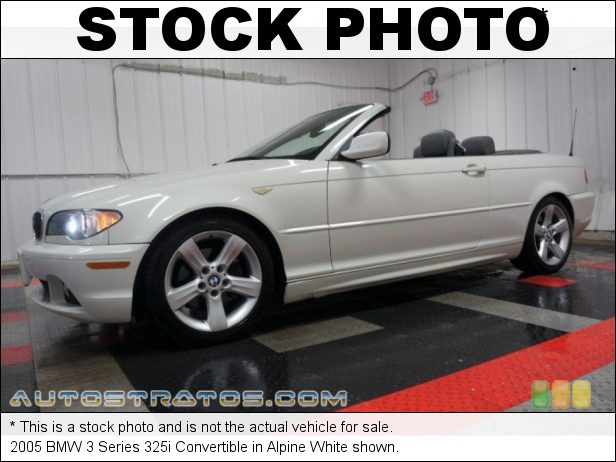 Stock photo for this 2005 BMW 3 Series 325i Convertible 2.5L DOHC 24V Inline 6 Cylinder 5 Speed Steptronic Automatic