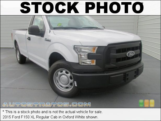Stock photo for this 2015 Ford F150 XL Regular Cab 3.5 Liter DOHC 24-Valve Ti-VCT FFV V6 6 Speed Automatic
