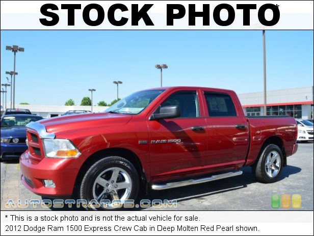 Stock photo for this 2012 Dodge Ram 1500 Express Crew Cab 5.7 Liter HEMI OHV 16-Valve VVT MDS V8 6 Speed Automatic