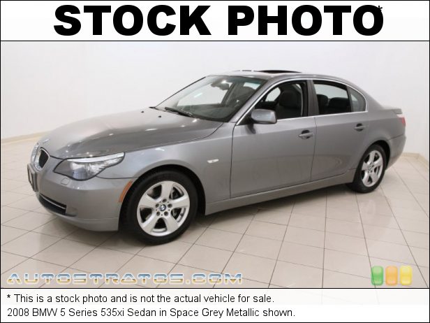 Stock photo for this 2008 BMW 5 Series 535xi Sedan 3.0L Twin Turbocharged DOHC 24V VVT Inline 6 Cylinder 6 Speed Steptronic Automatic