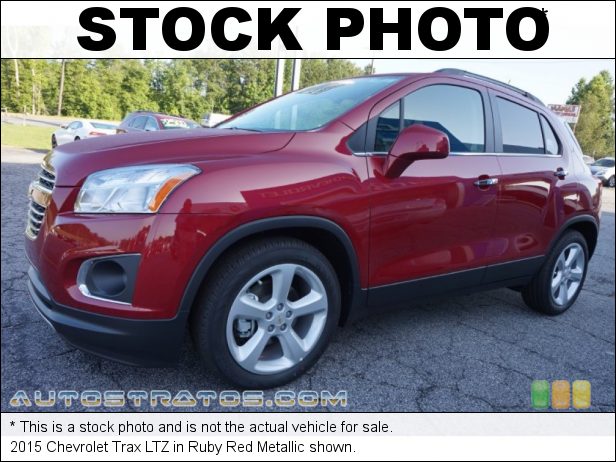 Stock photo for this 2015 Chevrolet Trax LTZ 1.4 Liter Turbocharged DOHC 16-Valve ECOTEC 4 Cylinder 6 Speed Automatic