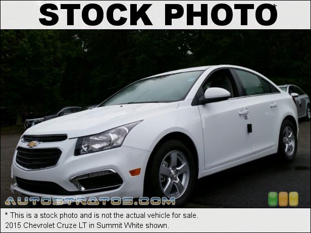 Stock photo for this 2015 Chevrolet Cruze LT 1.4 Liter Turbocharged DOHC 16-Valve VVT ECOTEC 4 Cylinder 6 Speed Automatic