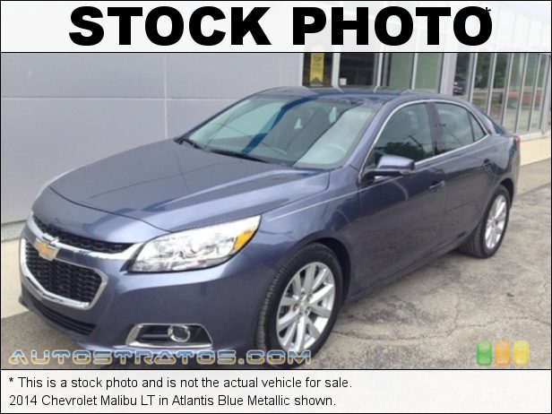 Stock photo for this 2014 Chevrolet Malibu LT 2.5 Liter DI DOHC 16-Valve ECOTEC 4 Cylinder 6 Speed Automatic