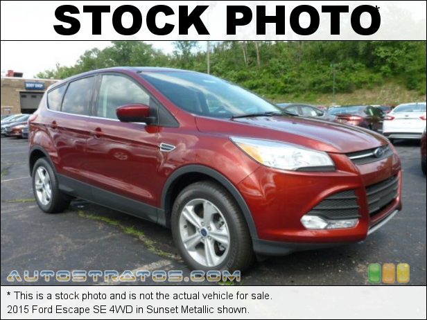Stock photo for this 2015 Ford Escape SE 4WD 1.6 Liter EcoBoost DI Turbocharged DOHC 16-Valve Ti-VCT 4 Cylind 6 Speed SelectShift Automatic