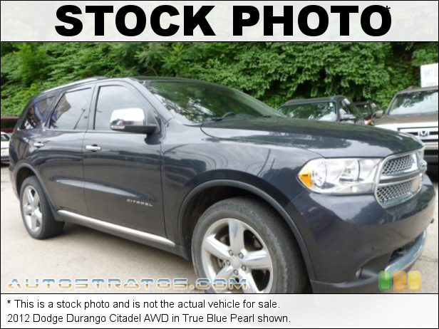 Stock photo for this 2012 Dodge Durango Citadel AWD 5.7 Liter HEMI OHV 16-Valve MDS VVT V8 6 Speed Automatic