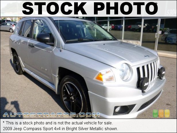 Stock photo for this 2009 Jeep Compass Sport 4x4 2.4 Liter DOHC 16-Valve Dual VVT 4 Cylinder CVT2 Automatic
