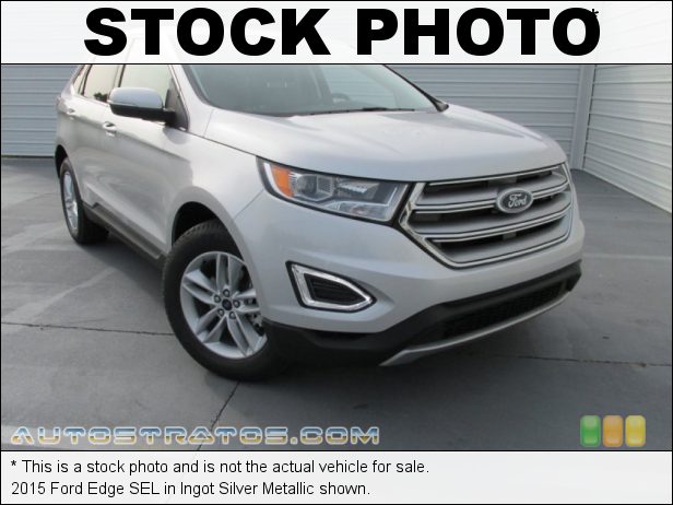Stock photo for this 2015 Ford Edge SEL 2.0 Liter DI Turbocharged DOHC 16-Valve EcoBoost 4 Cylinder 6 Speed SelectShift Automatic