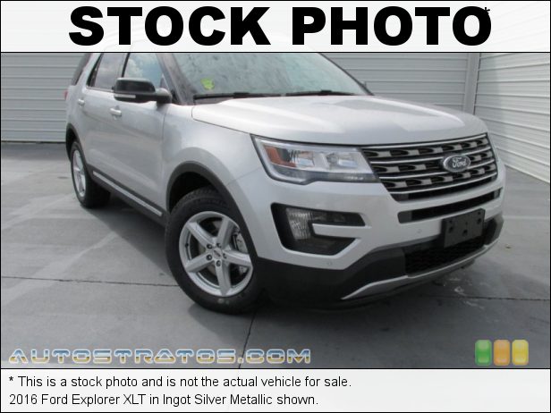Stock photo for this 2016 Ford Explorer XLT 3.5 Liter DOHC 24-Valve Ti-VCT V6 6 Speed SelectShift Automatic