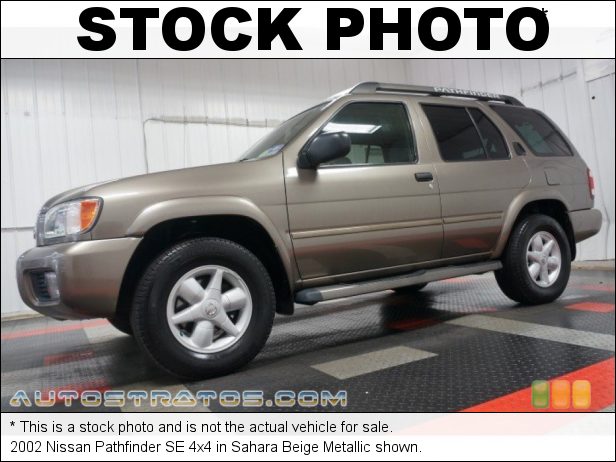 Stock photo for this 2002 Nissan Pathfinder 4x4 3.5 Liter DOHC 24-Valve V6 4 Speed Automatic