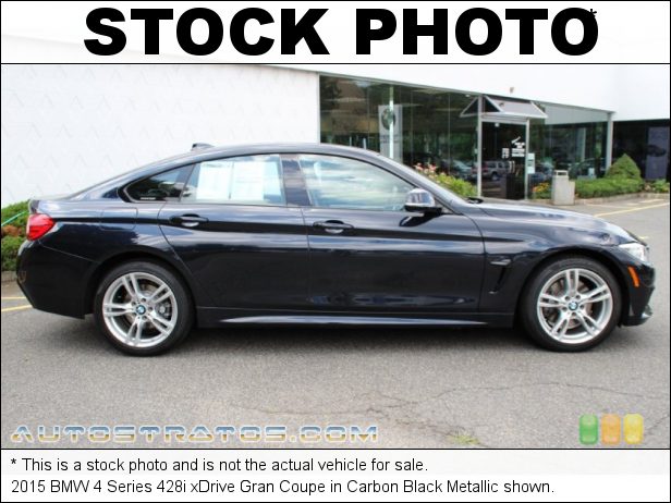 Stock photo for this 2015 BMW 4 Series 428i xDrive Gran Coupe 2.0 Liter DI TwinPower Turbocharged DOHC 16-Valve VVT 4 Cylinder 8 Speed Sport Automatic