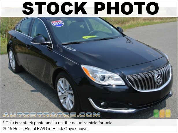 Stock photo for this 2015 Buick Regal FWD 2.4 Liter DI DOHC 16-Valve VVT eAssist 4 Cylinder 6 Speed Automatic