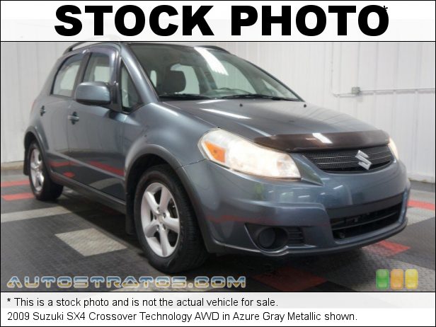 Stock photo for this 2009 Suzuki SX4 Crossover AWD 2.0 Liter DOHC 16-Valve 4 Cylinder 4 Speed Automatic